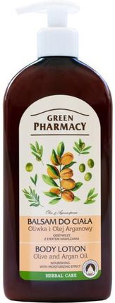 Green Pharmacy Balsam Do Ciała Oliwka I Olejek Arganowy 500 ml