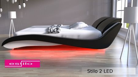 Estilo Łóżko Do Sypialni Stilo-2 LED 140x200cm