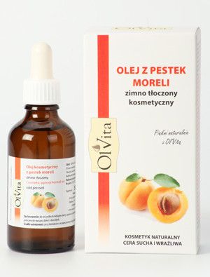 Olvita Olej kosmetyczny z pestek MORELI zimno tłoczony 50ml 