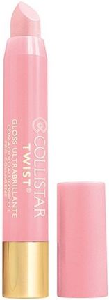 COLLISTAR_Twist Ultra Shiny Gloss With Hyaluronic Acid blyszczyk z kwasem hialuronowym 201 Perla Transparente