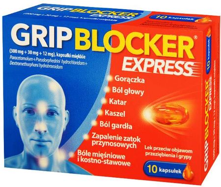 Gripblocker Express 10 kaps.