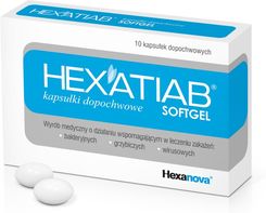 Zdjęcie Hexatiab Softgel kapsułki dopochwowe 10szt. - Duszniki-Zdrój