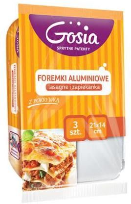 Gosia Foremki Aluminiowe Lasagne I Zapiekanka 3 Sztuki