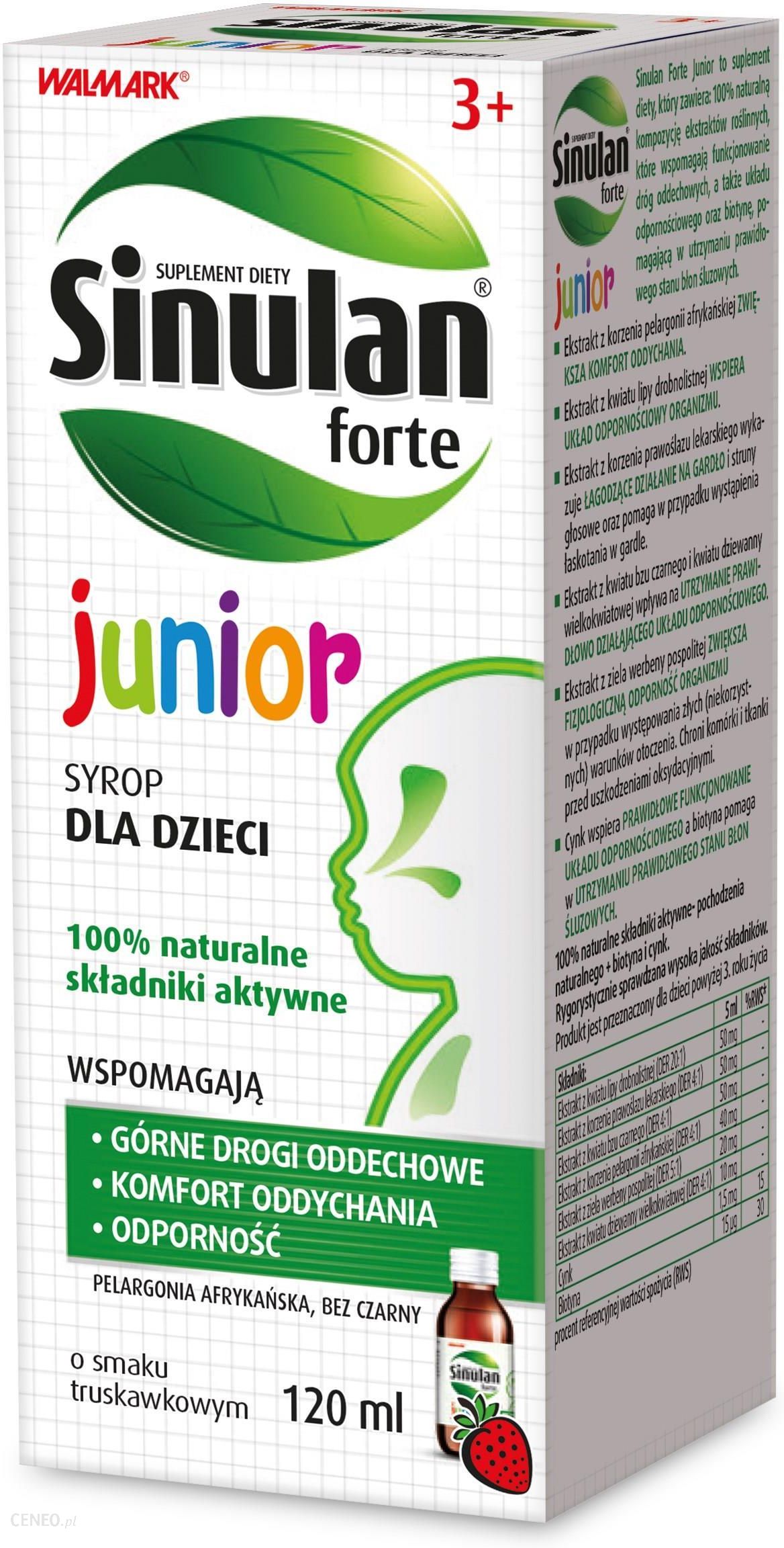 Sinulan Forte Junior syrop 120ml