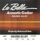 La Bella 40PCL Golden Alloy
