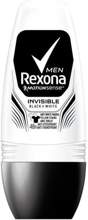 Rexona Invisible Black&White Men Dezodorant Roll On 50ml