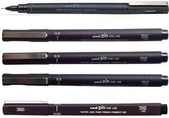 Zdjęcie Uni Cienkopis czarny czarny PIN-200 0,5mm - Katowice