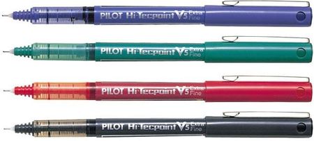 Pióro Kulkowe Pilot Hi-Tecpoint V5 Cartridge System Czarny Fine