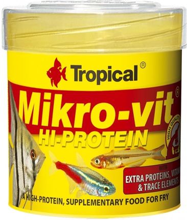 Tropical Mikrovit High Protein Pokarm Dla Ryb 50ml