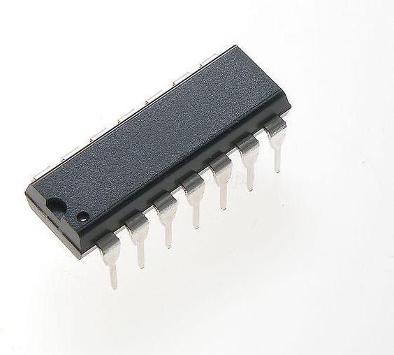 Lot De 2 Circuits Intégrés Motorola SN74LS259N 14 Pins - Reconditionnés, Stock Ancien