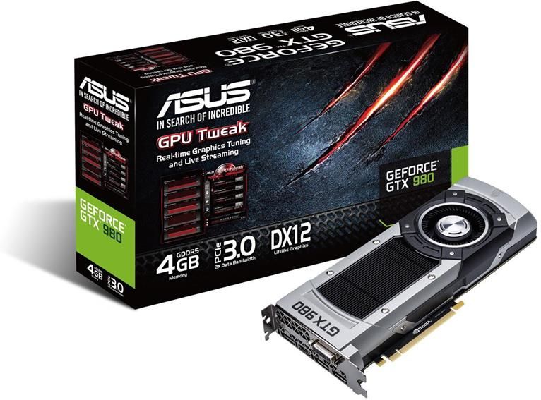 ASUS GeForce GTX 980 (GTX980-4GD5 ) - Karta graficzna