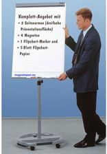 Zdjęcie Magnetoplan tablica flip chart deluxe mobil 73 x100 cm - Zelów
