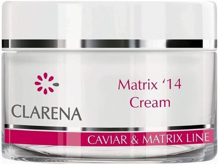 Krem Clarena Matrix 14 Cream aktywujący 14 genów młodości 1918 na noc 50ml