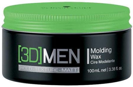 Schwarzkopf 3DMen Molding Wax wosk modelujacy do włosów dla mężczyzn 100ml