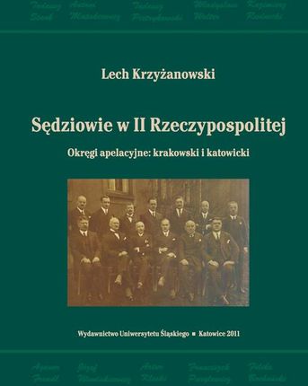 Sędziowie w II Rzeczypospolitej (E-book)