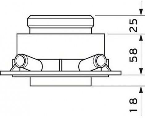 Vaillant Adapter Koncentryczny ∅ 80/125 (0020147469)