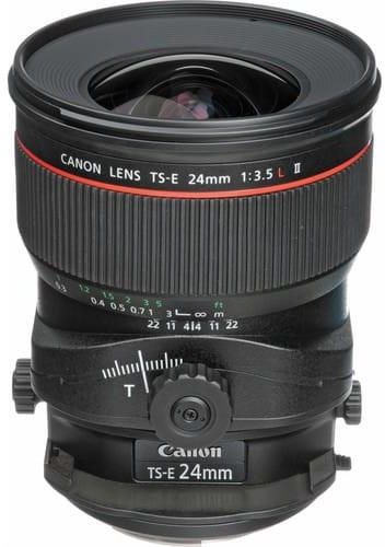 Obiektyw do aparatu Canon TS-E 24mm f/3.5L II (3552B005) - Ceny i