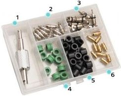 Zdjęcie Shine Year zestaw wentylków + wkrętak [CH-237] - Dobczyce