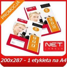 Etykiety 200X287, Etykiety Samoprzylepne W Arkuszach A4, 1/A4 (ET-KOM-A4-200x287)