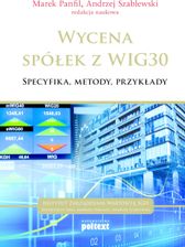 Zdjęcie Wycena spółek z WIG 30  (E-book) - Ogrodzieniec