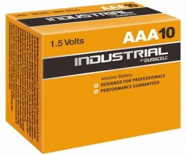 Bateria alkaliczna Duracell Industrial LR03 AAA 10 sztuk (ID2400)
