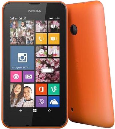 Nokia Lumia 530 Pomarańczowy
