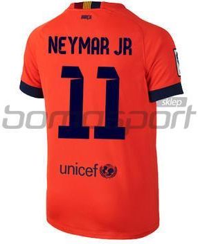 Nike Koszulka Fc Barcelona Away Match 2014/15 Neymar Jr 11 (610595