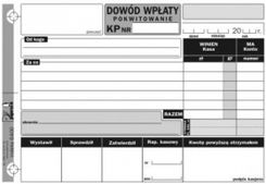 Papirus Papirus Kp Dowód Wpłaty Wielokopia A6 Linia