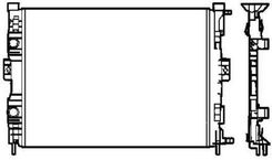 Zdjęcie NRF 58328 Chłodnica, układ chłodzenia silnika (58328) - Kraków