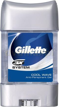 Gillette 3x Triple Action System Cool Wave Dezodorant 70ml sztyft