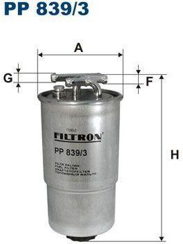 FILTRON PP839/6 Kraftstofffilter - Für VW Sharan Ford Galaxy Seat Alhambra