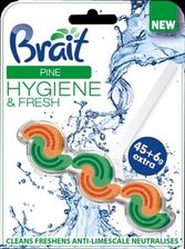 Zdjęcie Brait Hygiene & Fresh Kostka Do Wc 45 G + 6 G Pine - Kolbuszowa