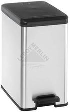 Zdjęcie Curver Slim Bin 25x42x46 cm srebrny 20 l - Różan
