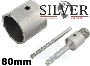 Silver Otwornica 80 mm sds plus frez do betonu otwornice 556