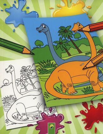 Kolorowanka Dinozaury A4 (20)