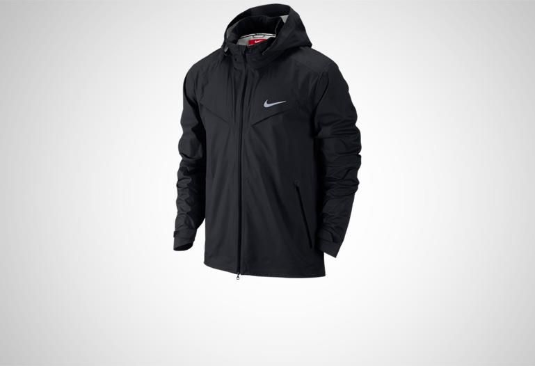 nike waterproof jacket black