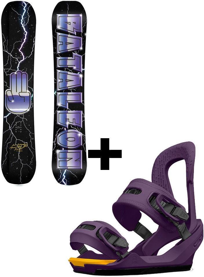 Deska snowboardowa Bataleon Disaster Guli 151 + Switchback Guli 13 