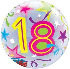Balon foliowy bubble na 18 urodziny  - 56 cm (24166) - zdjęcie 1