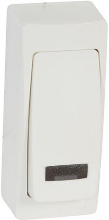 Legrand Przycisk Jednobiegunowy Z Podświetleniem 6A 250V Biały Oteo 086088