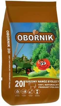 Biovita Obornik - Suszony Naturalny Nawóz Bydlęcy 20L