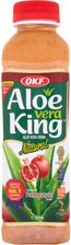Zdjęcie OKF 500ml Aloe Vera King Pomegranate napój z cząstkami aloesu o smaku owocu granatu - Słomniki