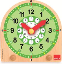 GOULA Drewniany zegar do nauki odczytywania godzin - zdjęcie 1