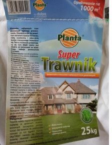 Planta Nasiona Traw Super Trawnik 25Kg