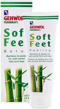 Gehwol Fusskraft Soft Feet Scrub Peeling do stóp z bambusem i jojoba 125ml 