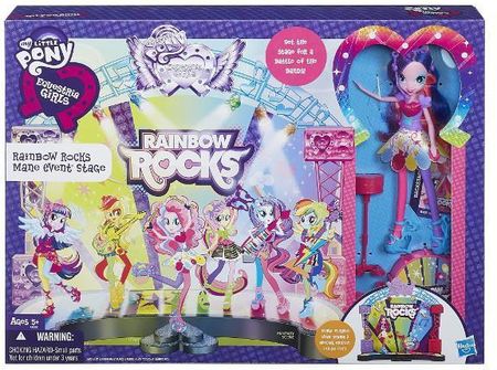 Hasbro My Little Pony Equestria Girls Koncert Rockowy Scena + Pinkie Pie A8060