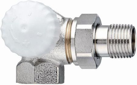 IMI Zawór termostatyczny V-exakt II DN15 niklowany kapa biała kątowo-narożny z lewej strony grzejnika 3713-02.000
