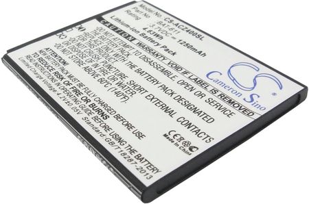Cameron Sino Acer Liquid Z4 / BAT-611 1250mAh 4.63Wh Li-Ion 3.7V  (CS-ACZ400SL)