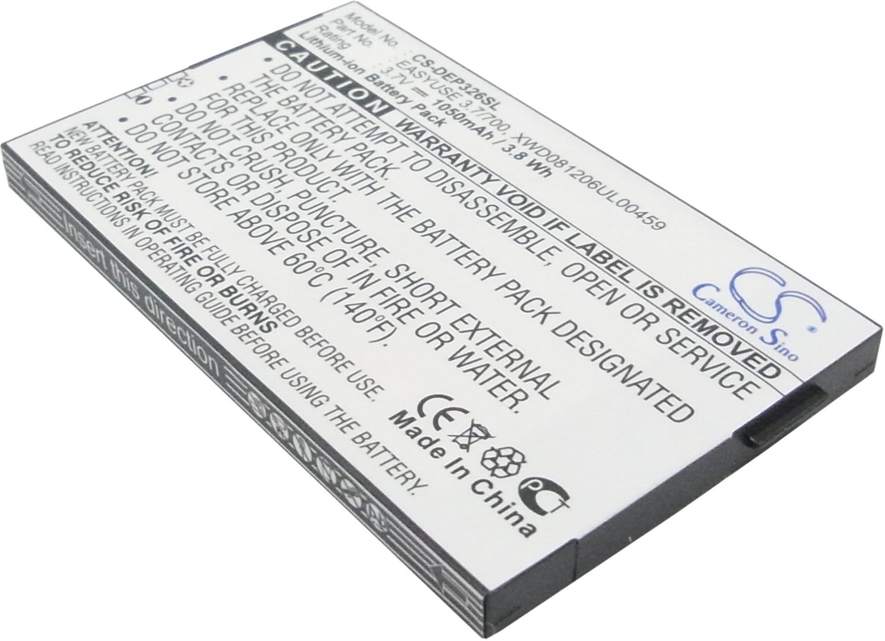 Bateria Cameron Sino Doro HandlePlus 326i / EASYUSE 3.7/700 1050mAh 3.8Wh Li-Ion 3.7V (CS