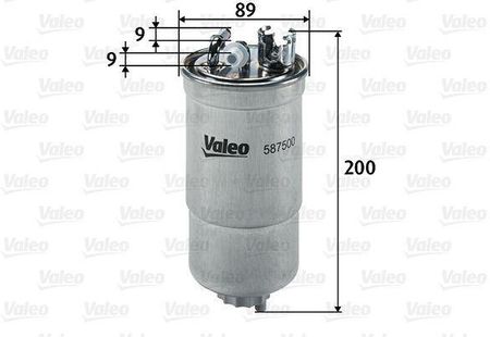 VALEO 587500 Filtr paliwa (587500)