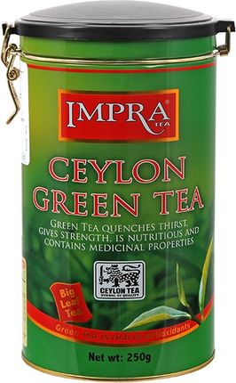 IMPRA 250g Ceylon Green Tea Herbata zielona liściasta